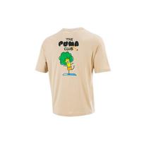 Puma Retro American Cartoon Print Crew Neck Sports T-Shirt Men Tops Wheat 533104-20 L