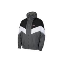 Nike Windrunner+ Hooded Reflective Windbreaker Men Jackets Grey CZ0782-068 M black