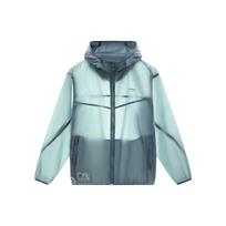 Li Ning Color Block Zip Up Hooded Long Sleeve Sun Protection Windbreaker Jacket Men jackets Lime-Green AFDT163-2 XL