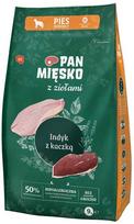 Pan Miesko PAN MĘSKO su žolelėmis kalakutiena su antimi M - sausas šunų maistas - 9kg