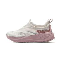 Li-Ning Soft Go 2 Trendy Comfortable Versatile Fashion Breathable Lightweight Low-Top Casual Shoes Women sneaker Gray Pink AGLV006-40 35