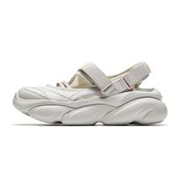 Anta Mary Jane Eurorun Thick Sole Comfortable Versatile Non-Slip Wear-Resistant Stream Shoes Women Shoes White Gray 122528507-3 40.5