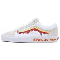 Vans Old Skool Van Doren Special Unisex Kedai Balti Tikrai Balti Raudoni VN0A5KRSW00 39