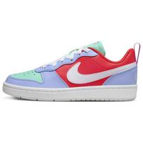 Nike Court Borough Low Recraft GS Cobalt Bliss Track Red Kids Sneakers Blue Emerald-Rise White DV5456-400 38