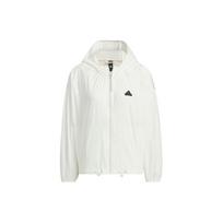 Adidas Windbreaker Jacket Women Tops White IM8837 L white