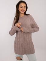 WOOL FASHION ITALIA Moteriškas megztinis