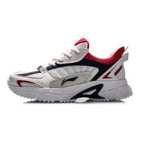 Li Ning Comfortable Casual Low-Top Running Shoes Women Sneakers Off-White ARLQ002-1 36⅓