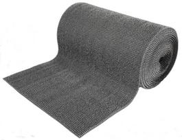 Plastikinis takas 25, pilkos sp., 90 cm pločio, 100% polietileno