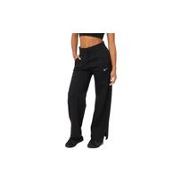 Nike Womens Phoenix Fleece High Waisted Wide Leg Sweatpants Black/Sail Women Streetwear DQ5615-010 S