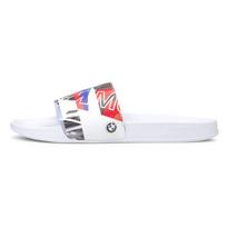 BMW Motorsport x Puma Leadcat Šlepetės Grafinės - Baltos Unisex Sportbačiai Aukšto Riziko Raudonos 368582-01 35.5