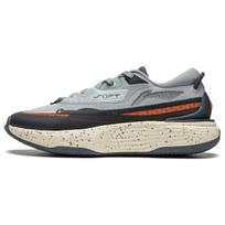 Li-Ning Soft Warm Shock Absorbing Durable Lightweight Low Top Casual Shoes Men Sneakers Mist-Gray AGLT121-2 41