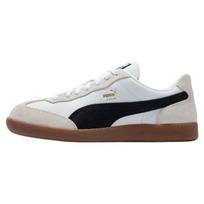 Puma Liga Leather SD White Black Gum Unisex Sneakers 393526-01 36