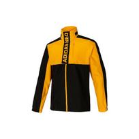 Adidas Neo Casual Sports Windbreaker Jacket Men Outerwear Black Gold GL7189 S