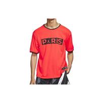 Jordan Paris Saint-Germain Crest Patch Short Sleeve T-Shirt Men Tops Red BQ8359-612 S