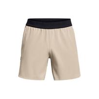 Under Armour Color Block Breathable Casual Woven Sports Shorts Men shorts Khaki 1376782-203 S