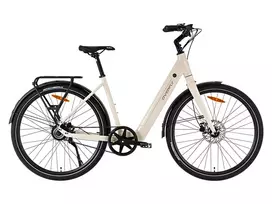 Dviratis 28" elektrinis Luna NEO unisex kreminis