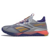 Reebok Nano X2 TR Adventure Grey Bold Purple Unisex Sneakers Pure-Grey-3 Orange-Flare GY8900 42