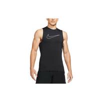 Nike Pro Dri-FIT Logo Print Breathable Round Neck Tank Top Men Tops Black DD1977-010 XXL