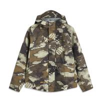 Li Ning Badfive Zip-Up Hooded Comfortable Breathable Sports Windbreaker Men Outerwear Camouflage AFDU493-2 L