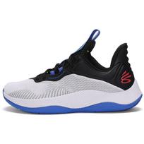 Under Armour Curry HOVR Splash 2 White Black Men Sneakers 3025636-100 44