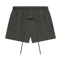 Fear of God Essentials Nylon Running Short Ink Men Bottoms Black 160SP244210F S