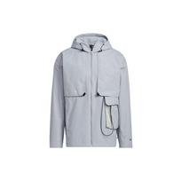 Adidas Transformers Collaboration, Year of the Tiger Limited Edition TF Jacket 22 Solid Color Hooded Sports Jacket Men Jacket Gray HM7465 L