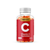 PROVISOR VITAMINAS C, apelsinų skonio, 60 guminukų