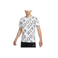 Nike Hoops Sports Casual Logo Print Basketball Short-Sleeve T-Shirt Men Tops White DJ1561-100 XL white
