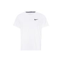 Nike Pro Dri-FIT Solid Color Sports Training Quick-Dry Crew Neck Short Sleeve T-Shirt Men Tops White CZ1182-100 L
