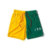Jordan Sport DNA Spalvų Blokų Šortai Vyrams Apatiniai Geltoni Žali CJ6097-728 L blue