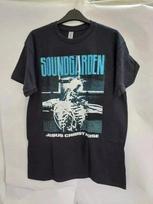 Soundgarden Jėzus Kristus Pozos Grupė 90-ųjų Juodi Trumpomis Rankovėmis Unisex Marškinėliai Grafiniai Trumpomis Rankovėmis Marškinėliai Unisex Vyrai Moterys Vasara S
