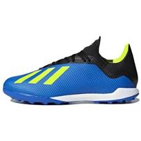 Adidas X Tango 18.3 TF Futbolo Mėlyni Geltoni Vyriški Sportbačiai Saulės Geltonumo Pagrindinės Juodos Spalvos DB1955 42