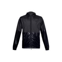 Under Armour Recover Legacy Training Lightweight Hooded Jacket With Logo Patchwork Unisex Jacket Black 1353370-590 L
