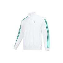 Adidas Neo Vienspalvis Bėgimo Fitneso Puloveris Su Gobtuvu Unisex Viršutiniai Drabužiai Baltas Žalias IK5432 XXL