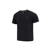 Under Armour vienspalvia sportinė trumpomis rankovėmis vyriška marškinėlių viršutinė dalis su apvalia iškirpte Juoda 1376518-001 M