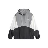 Li-Ning Lightweight UPF50+ Sun Protection Softshell Casual Jacket Men Outerwear Gray Black AFDU363-1 4XL gray