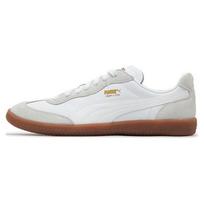 Puma Liga OG Neslystantys Patvarūs Žemi Sportbačiai Unisex Skate Batai Balti Pilki 356999-27 37