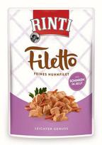 Rinti Filetto konservai šunims su vištiena ir kumpiu, 100 g