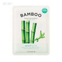 „It'S SKIN The Fresh Mask Sheet Bamboo“ drėkinanti lakštinė veido kaukė su bambuku, 19 g