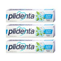 Dantų pasta PLIDENTA Superfresh, 3 x 75 ml