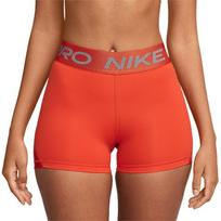 Nike Pro Shine Dri-FIT Comfortable Slim-Fit Versatile Mid-Rise Sports Shorts Women shorts Orange FB5586-633 S