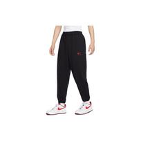 Nike Air Casual Loose-Fit Fleece-Lined Joggers Men Bottoms Black FB7210-010 XL