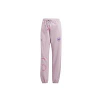 Adidas X Stella McCartney Collaboration Letter Print Loose Cuff Knit Sports Pants Women Pants Pink IA1500 XS