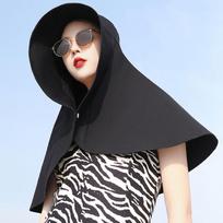 Women's UV Protection Sun Hat with Neck and Face Cover One Size