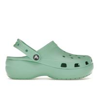 Crocs Classic Platform medinė klumpė Jade Stone (Moteriškos) Moterų sportbačiai Jado-Akmens-Žali 206750-3UG 34-35