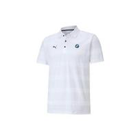 Puma BMW Motorsport Series Logo Polo Shirt Men Tops White 598005-02 L