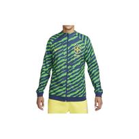 Nike Academy Pro Brazil World Cup Full-Zip Knit Soccer Track Jacket Men Tops Obsidian DR9018-490 S green