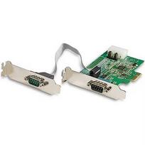 Startech 2 PORT RS232 SERIAL PCIE CARD PCI EXPRESS CARD - 16950 UART PEX2S953LP