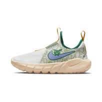 Nike Flex Runner 2 Lil PS Rabbit And Mushroom Kids Sneakers White Summit-White Honeydew DV1377-100 28