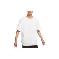 Nike Solid Color Pocket Skateboard Sports Round Neck Short Sleeve T-Shirt Unisex Tops White DH2930-051 M